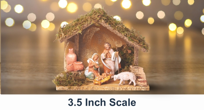 3.5 Inch Scale Nativity Sets and Figures